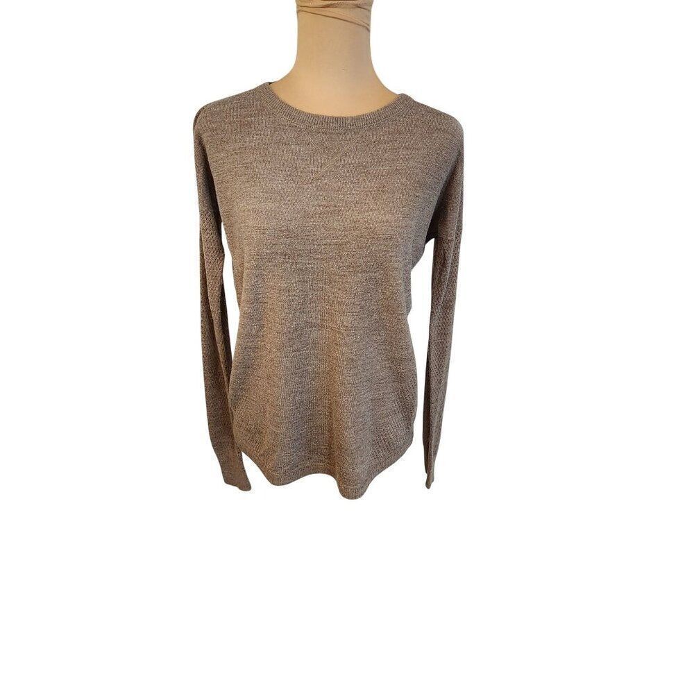 Sweet Romeo Brown Lightweight Women's Small Sweater.